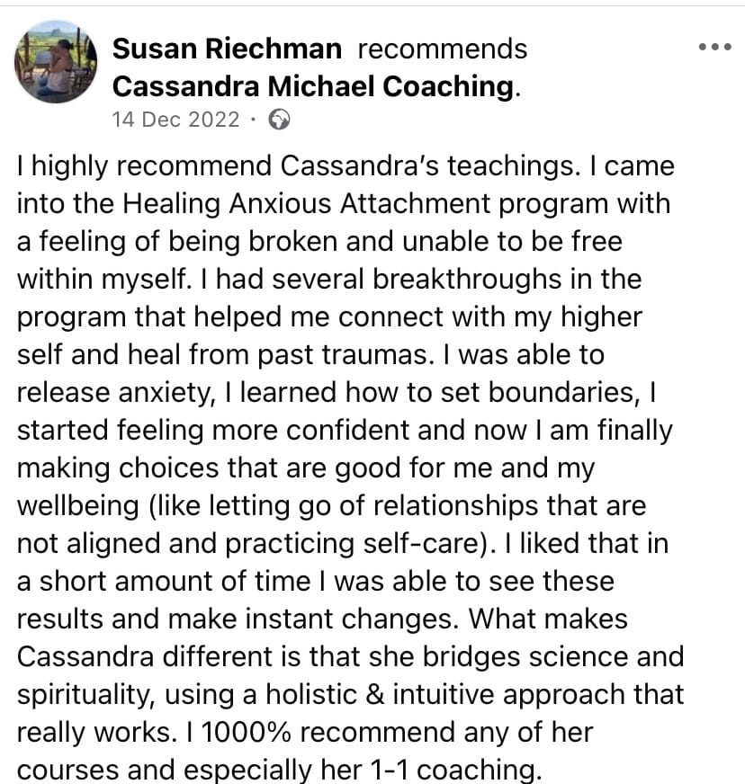 Susan Riechman review